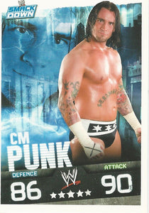 WWE Topps Slam Attax Evolution 2010 Trading Cards CM Punk No.85