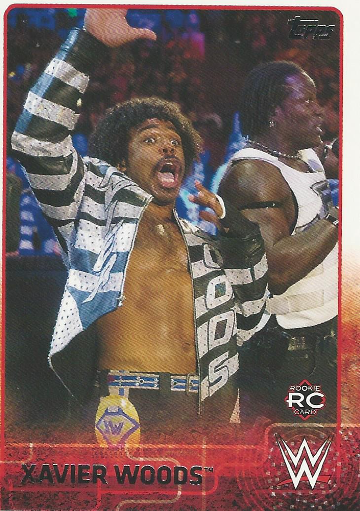 WWE Topps 2015 Trading Card Xavier Woods No.85