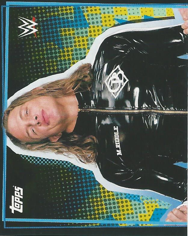 WWE Topps Road to Wrestlemania Stickers 2021 Matt Riddle No.85