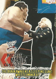 WWF Fleer Wrestlemania 2001 Trading Cards Andre the Giant No.86