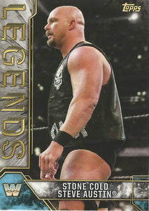 WWE Topps Legends 2017 Trading Card Stone Cold Steve Austin No.86