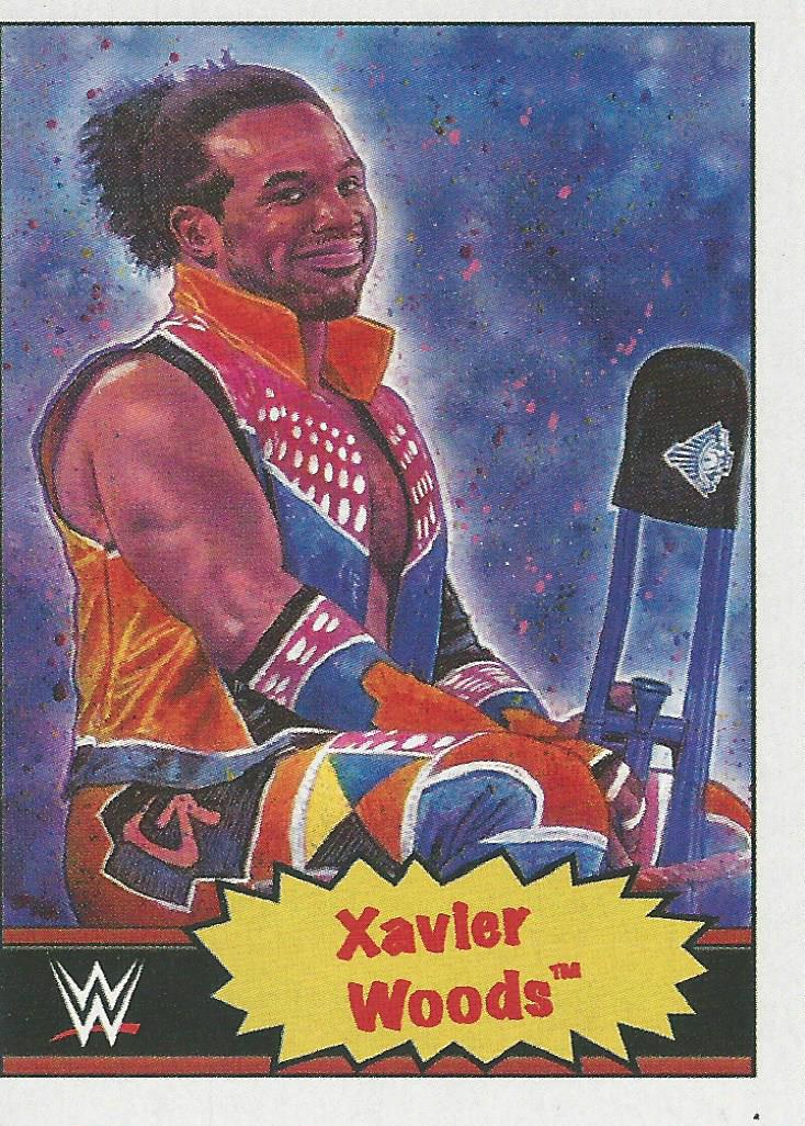 WWE Topps Living Set Trading Cards 2021 Xavier Woods No.86