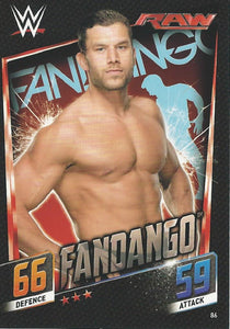 WWE Topps Slam Attax 2015 Then Now Forever Trading Card Fandango No.86