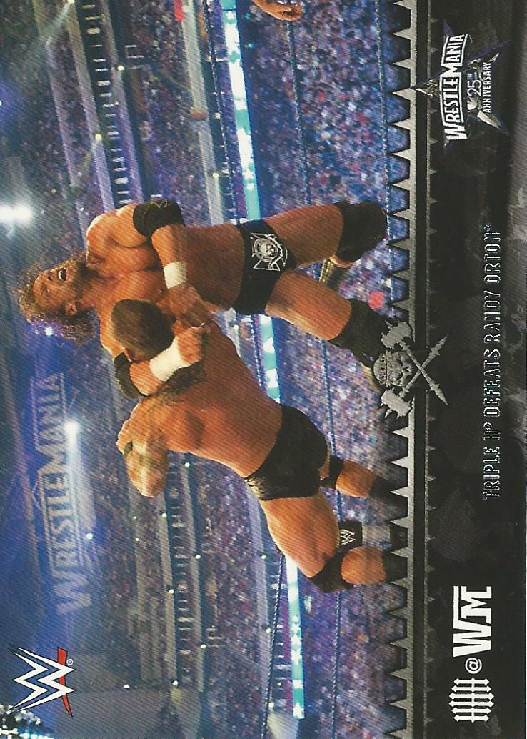 WWE Topps Road to Wrestlemania 2015 Trading Cards Triple H 6 of 10