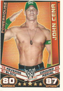 WWE Topps Slam Attax Rebellion 2012 Trading Card John Cena No.86