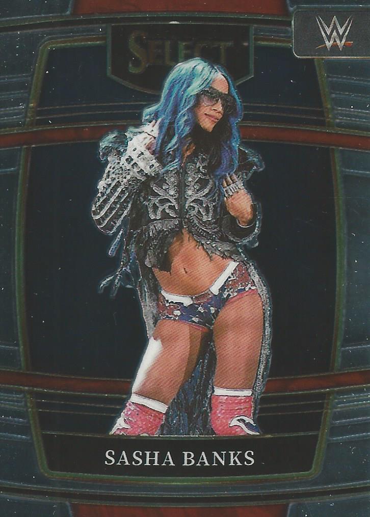 WWE Panini Select 2022 Trading Cards Sasha Banks No.86