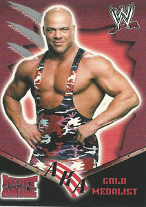 WWE Fleer Royal Rumble 2002 Trading Cards Kurt Angle No.86