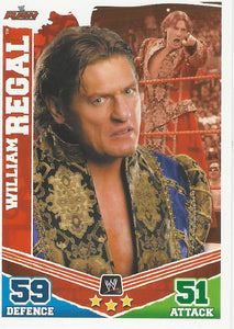 WWE Topps Slam Attax Mayhem 2010 Trading Card William Regal No.86