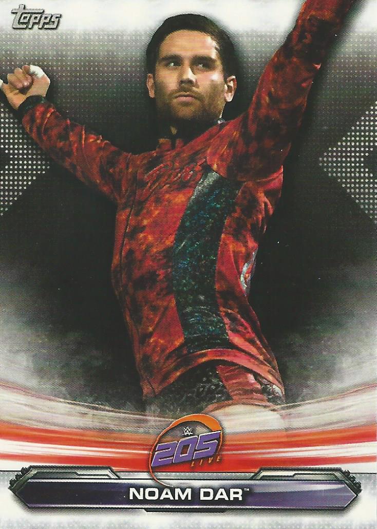 WWE Topps Raw 2019 Trading Card Noam Dar No.86