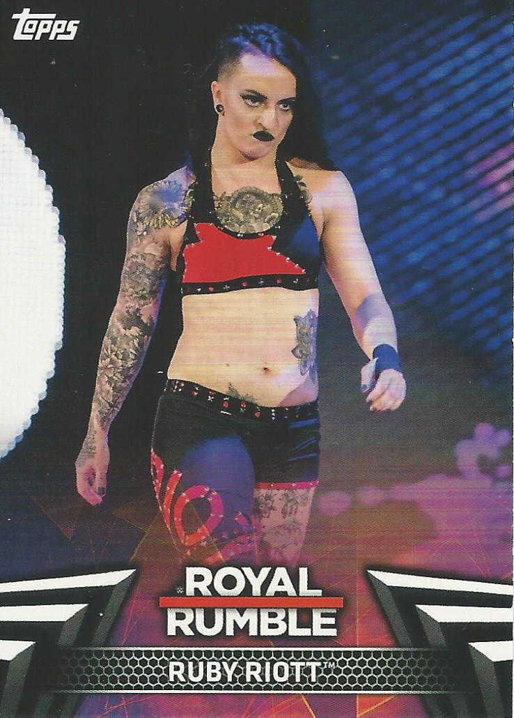 WWE Topps Women Division 2018 Trading Cards Ruby Riott RR-12