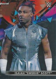 WWE Topps Finest 2021 Trading Cards Isaiah "Swerve" Scott No.86