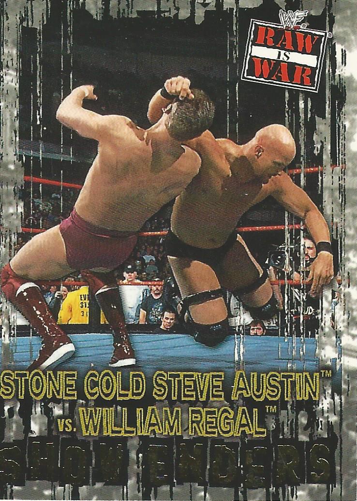 WWF Fleer Raw 2001 Trading Cards Stone Cold Steve Austin No.86