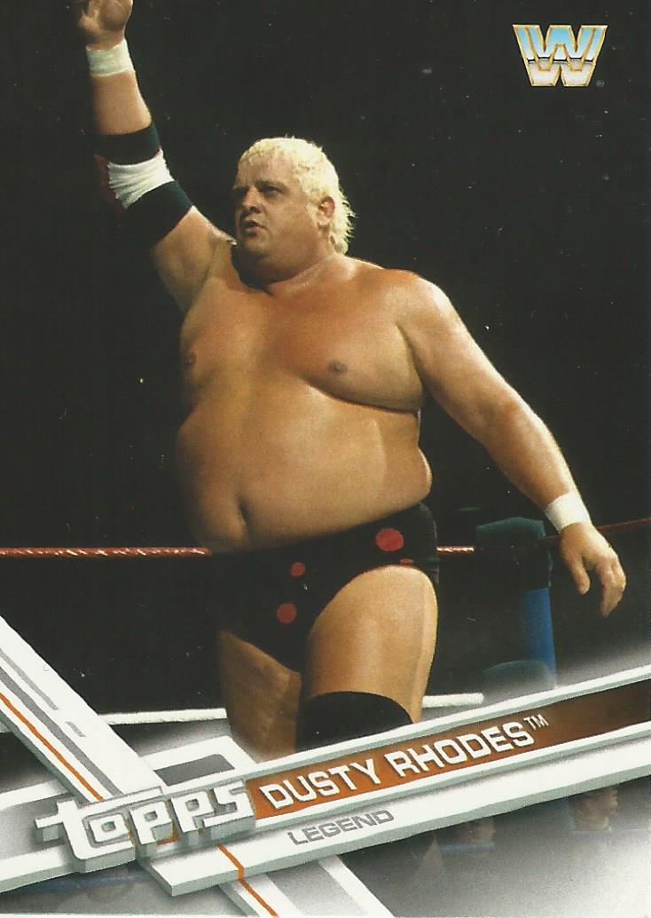 WWE Topps Then Now Forever 2017 Trading Card Dusty Rhodes No.186