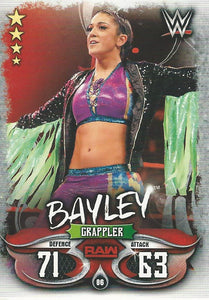 WWE Topps Slam Attax Live 2018 Trading Card Bayley No.86