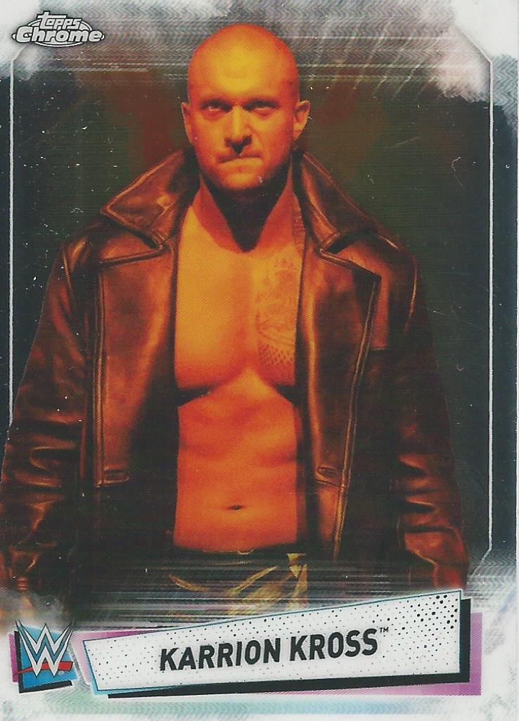 WWE Topps Chrome 2021 Trading Cards Karrion Kross No.86