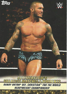 WWE Topps Summerslam 2019 Trading Cards Randy Orton GM-31