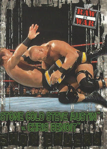 WWF Fleer Raw 2001 Trading Cards Stone Cold Steve Austin No.87