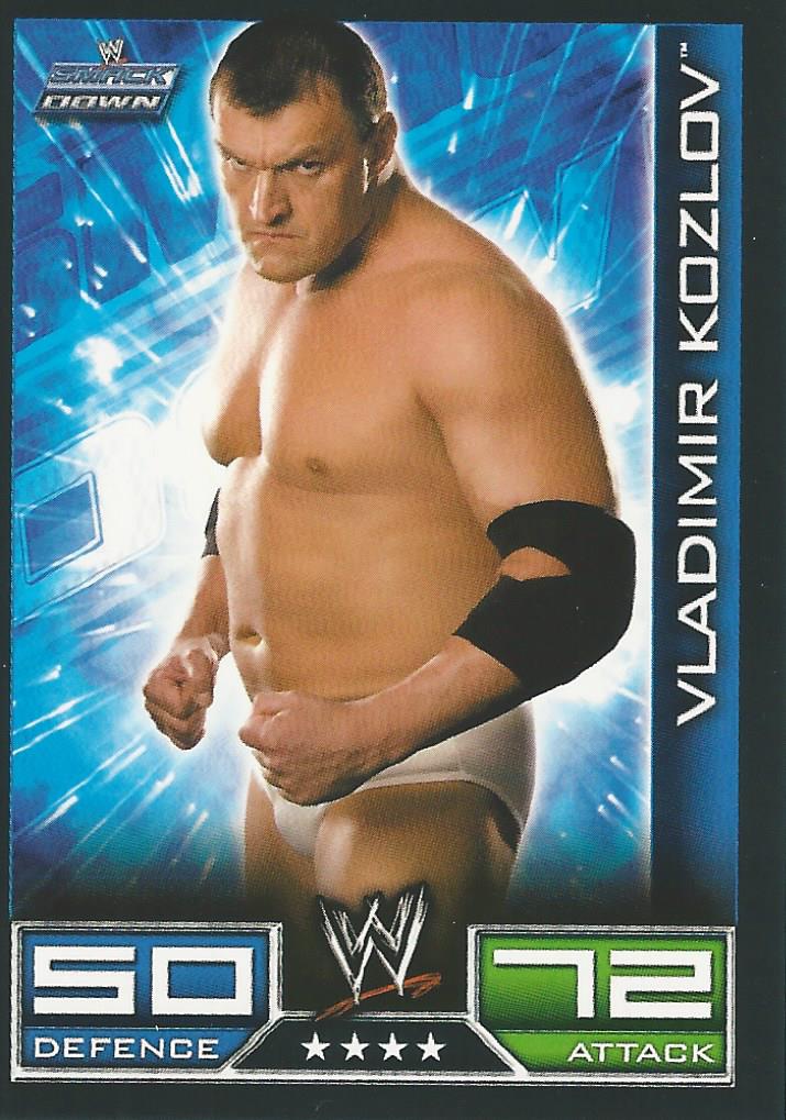 WWE Topps Slam Attax 2008 Trading Cards Vladimir Kozlov No.87