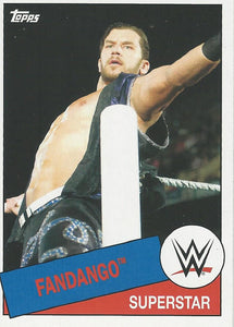 WWE Topps Heritage 2015 Trading Card Fandango No.87