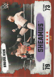 WWE Topps Slam Attax Takeover 2016 Trading Card Sheamus No.87