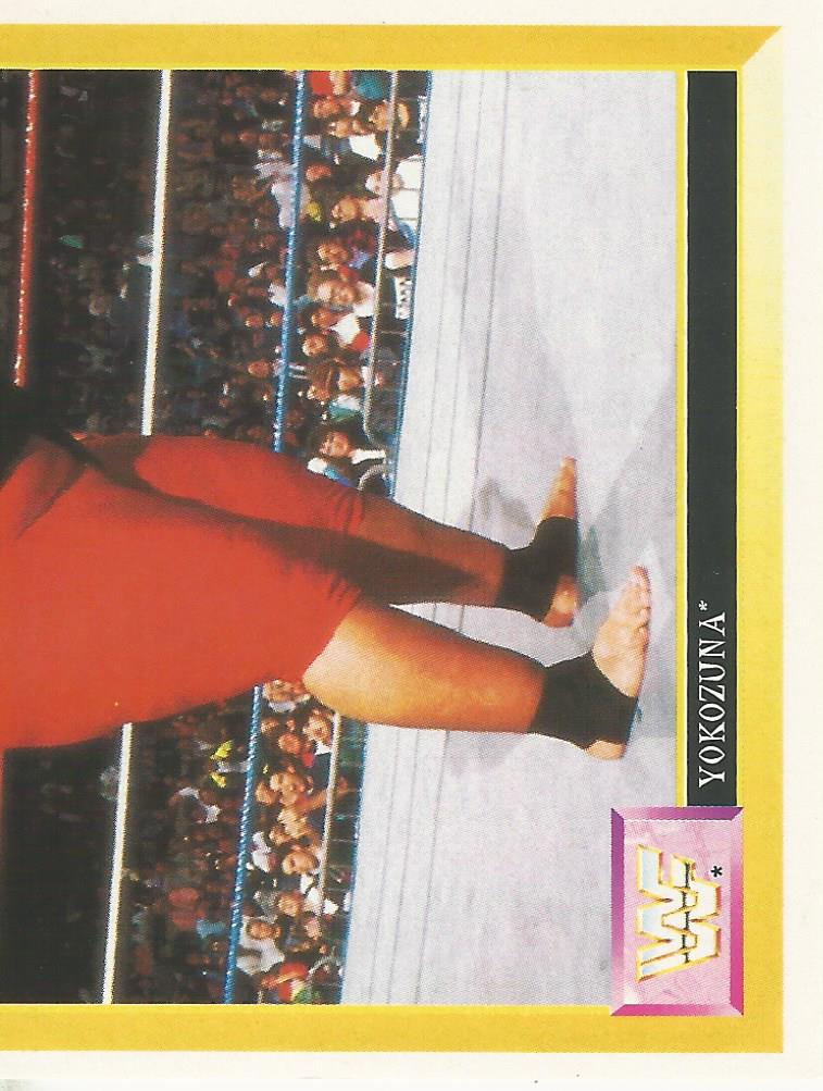 WWF Merlin Sticker Collection 1994 Yokozuna No.87