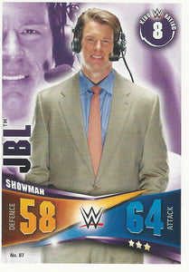 WWE Topps Slam Attax Rivals 2014 Trading Card JBL No.87