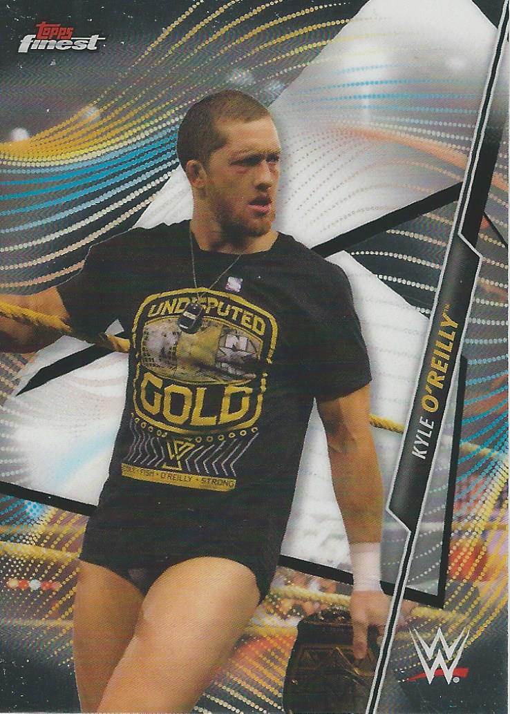 WWE Topps Finest 2020 Trading Card Kyle O' Reilly No.87