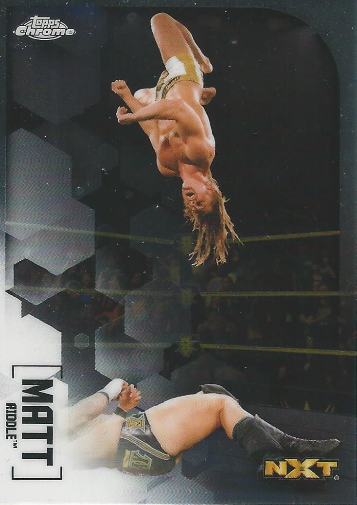 WWE Topps Chrome 2020 Trading Cards Matt Riddle No.87