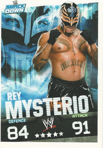 WWE Topps Slam Attax Evolution 2010 Trading Cards Rey Mysterio No.87
