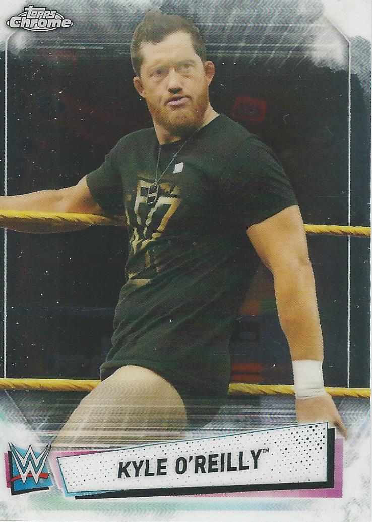 WWE Topps Chrome 2021 Trading Cards Kyle O'Reilly No.87
