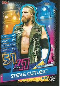 WWE Topps Slam Attax Reloaded 2020 Trading Card Steve Cutler No.87