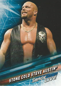 WWE Topps Smackdown 2019 Trading Cards Stone Cold Steve Austin No.87