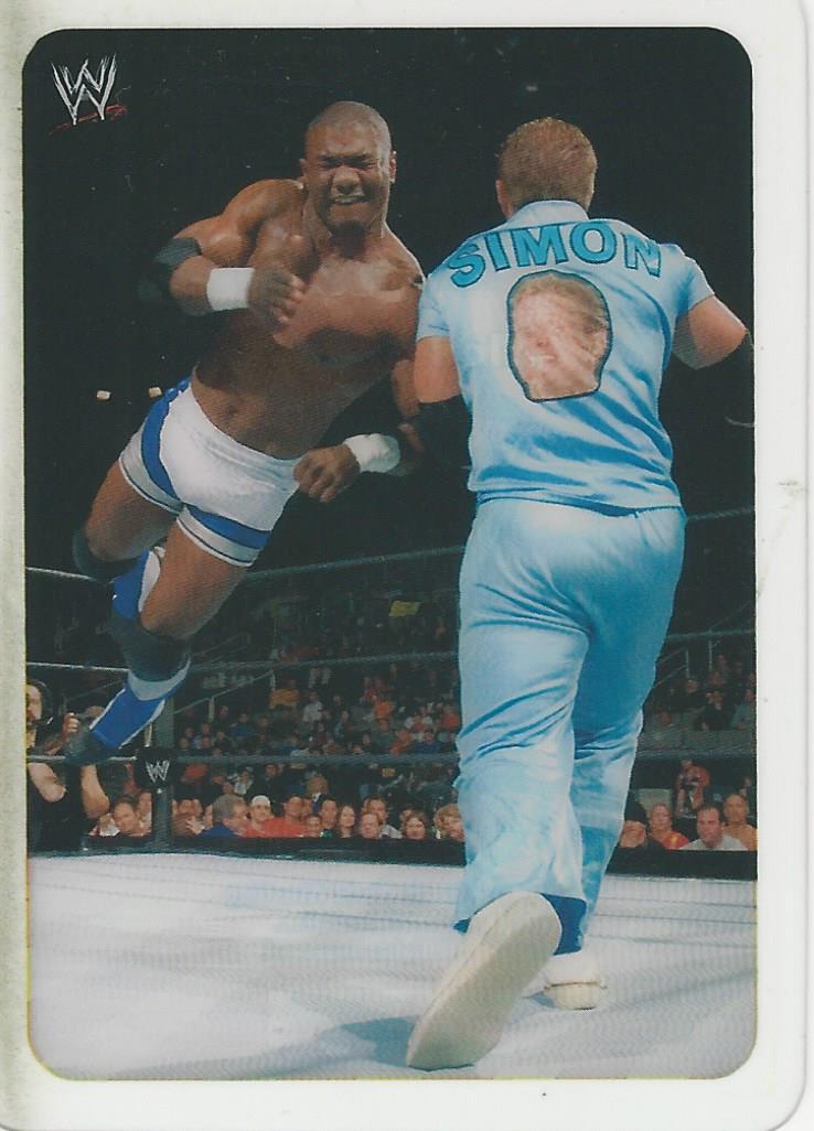 WWE Edibas Lamincards 2005 Shelton Benjamin No.88