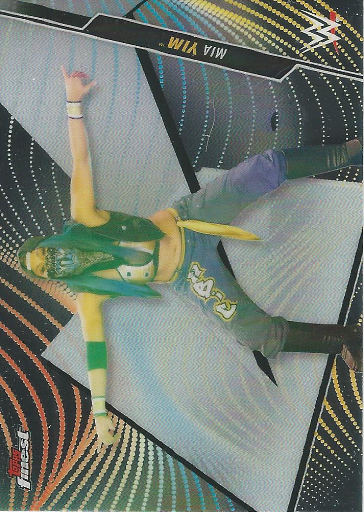 WWE Topps Finest 2020 Trading Card Mia Yim No.88