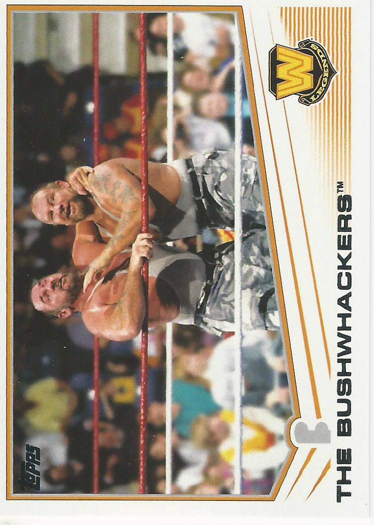 WWE Topps 2013 Trading Cards Bushwhackers No.88