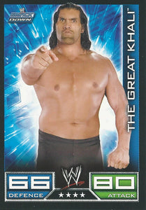 WWE Topps Slam Attax 2008 Trading Cards The Great Khali No.88