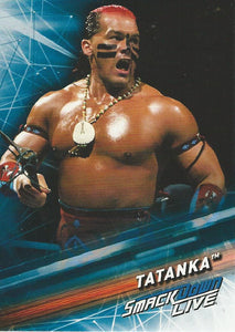 WWE Topps Smackdown 2019 Trading Cards Tatanka No.88