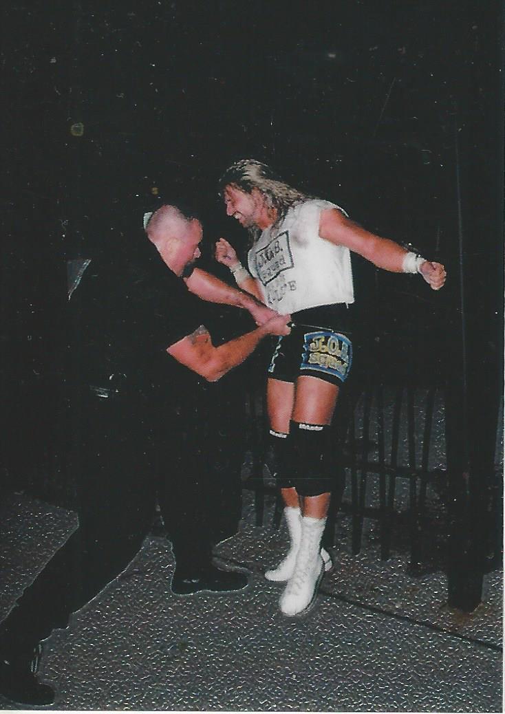 WWF Smackdown Chrome 1999 Trading Card Big Boss Man No.88