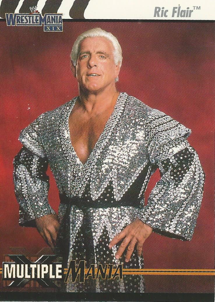 WWE Fleer Wrestlemania XIX Trading Cards 2003 Ric Flair No.88