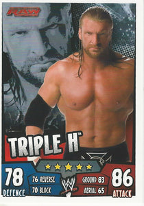 WWE Topps Slam Attax Rumble 2011 Trading Card Triple H No.88