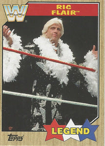 WWE Topps Heritage 2017 Trading Card Ric Flair No.88