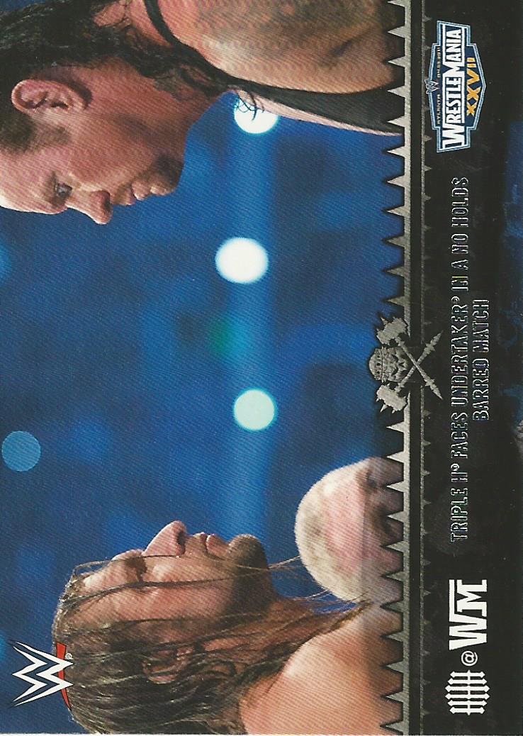 WWE Topps Road to Wrestlemania 2015 Trading Cards Triple H 8 of 10