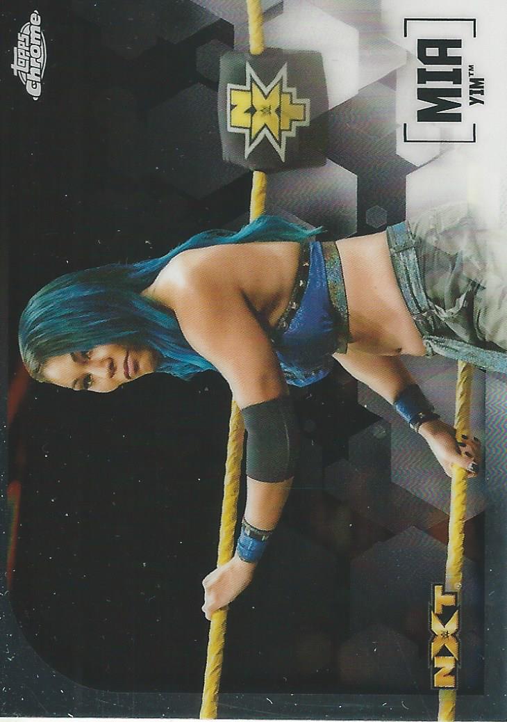 WWE Topps Chrome 2020 Trading Cards Mia Yim No.88