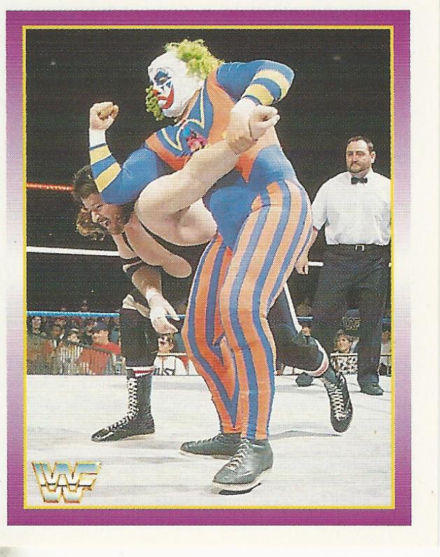 WWF Merlin Stickers 1995 Doink the Clown No.88