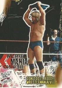 WWF Fleer Wrestlemania 2001 Trading Cards Roddy Piper No.88