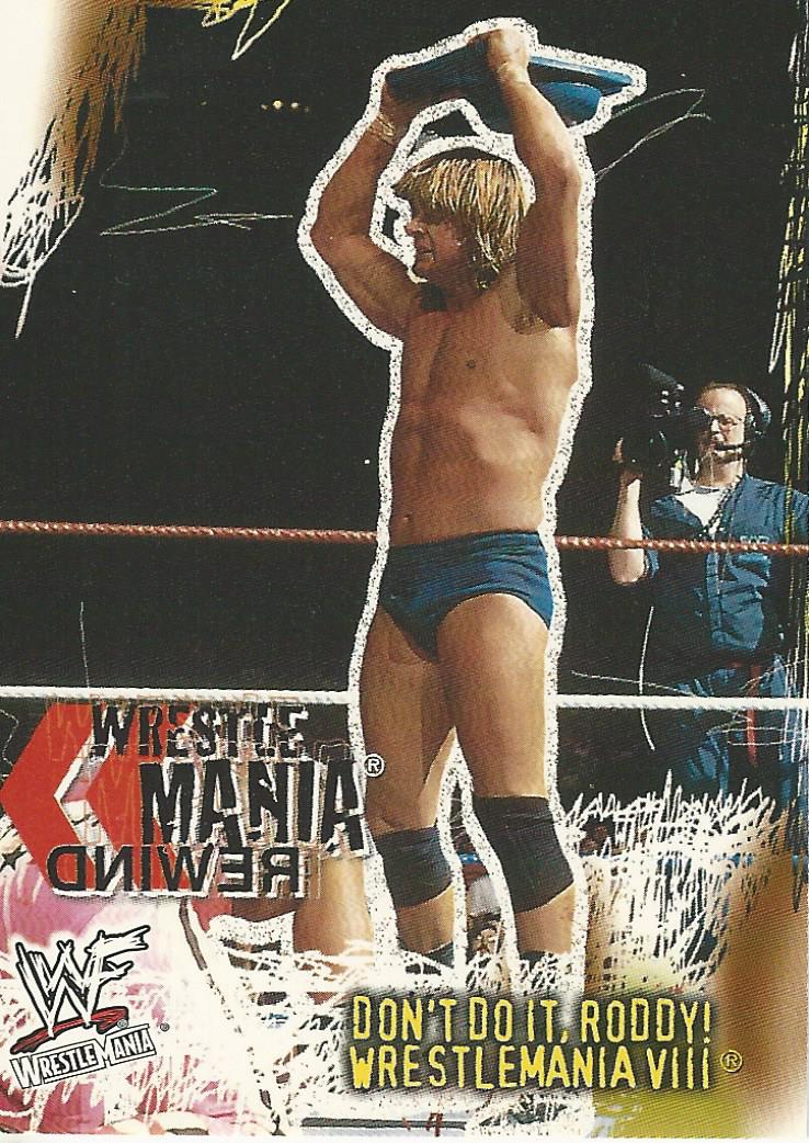 WWF Fleer Wrestlemania 2001 Trading Cards Roddy Piper No.88