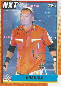 WWE Topps Heritage 2021 Trading Card Kushida No.88