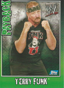 WWE Topps Payback 2006 Trading Card Terry Funk No.88