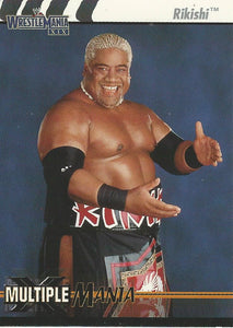 WWE Fleer Wrestlemania XIX Trading Cards 2003 Rikishi No.89