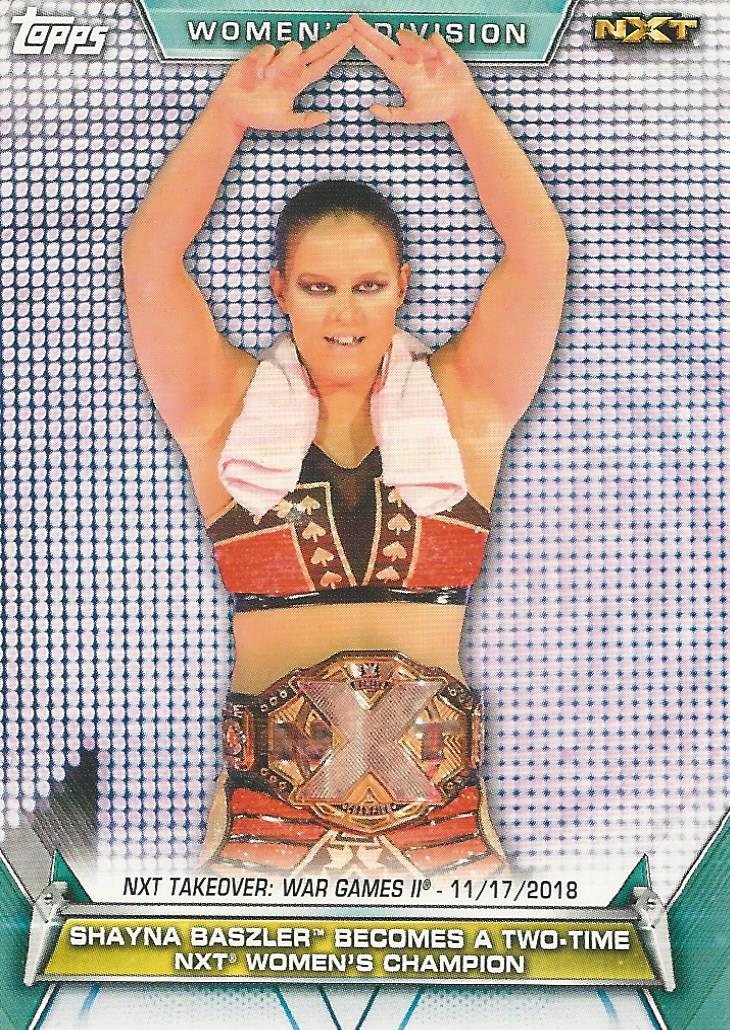 WWE Topps Women Division 2019 Trading Card Shayna Baszler No.89